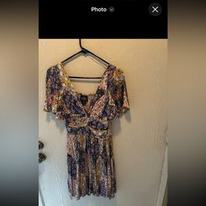 Boho bohemian dress whimsical midi